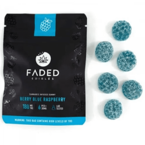 Faded Cannabis Co Berry Blue Raspberries Online