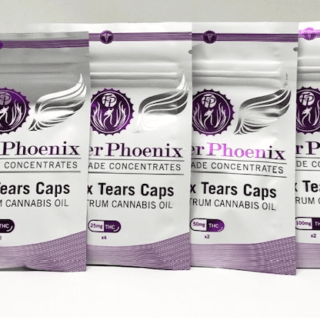 100mg THC Phoenix Tears Capsules