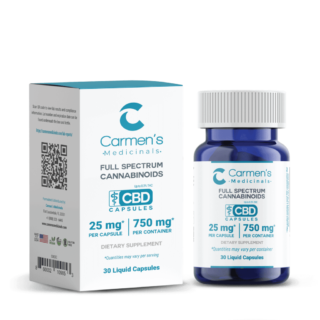Carmen’s Medicinals Full-Spectrum Cannabinoids Capsules
